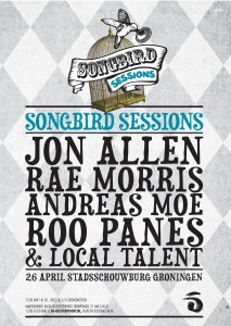 A2 Songbird Sessions 26 april