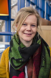 Katharina Hilger, organisatrice van de conferentie ‘Refugees: A Different Perspective’.